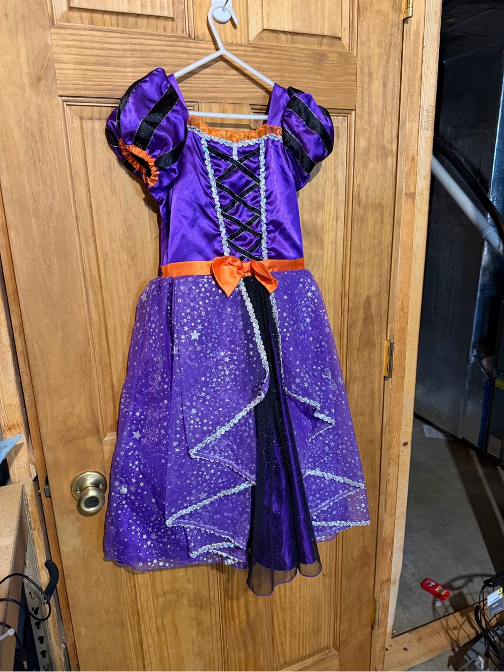 Disney Purple and Orange Sparkle Princess Costume